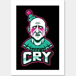 Horror graphic ‘don’t cry’ Posters and Art